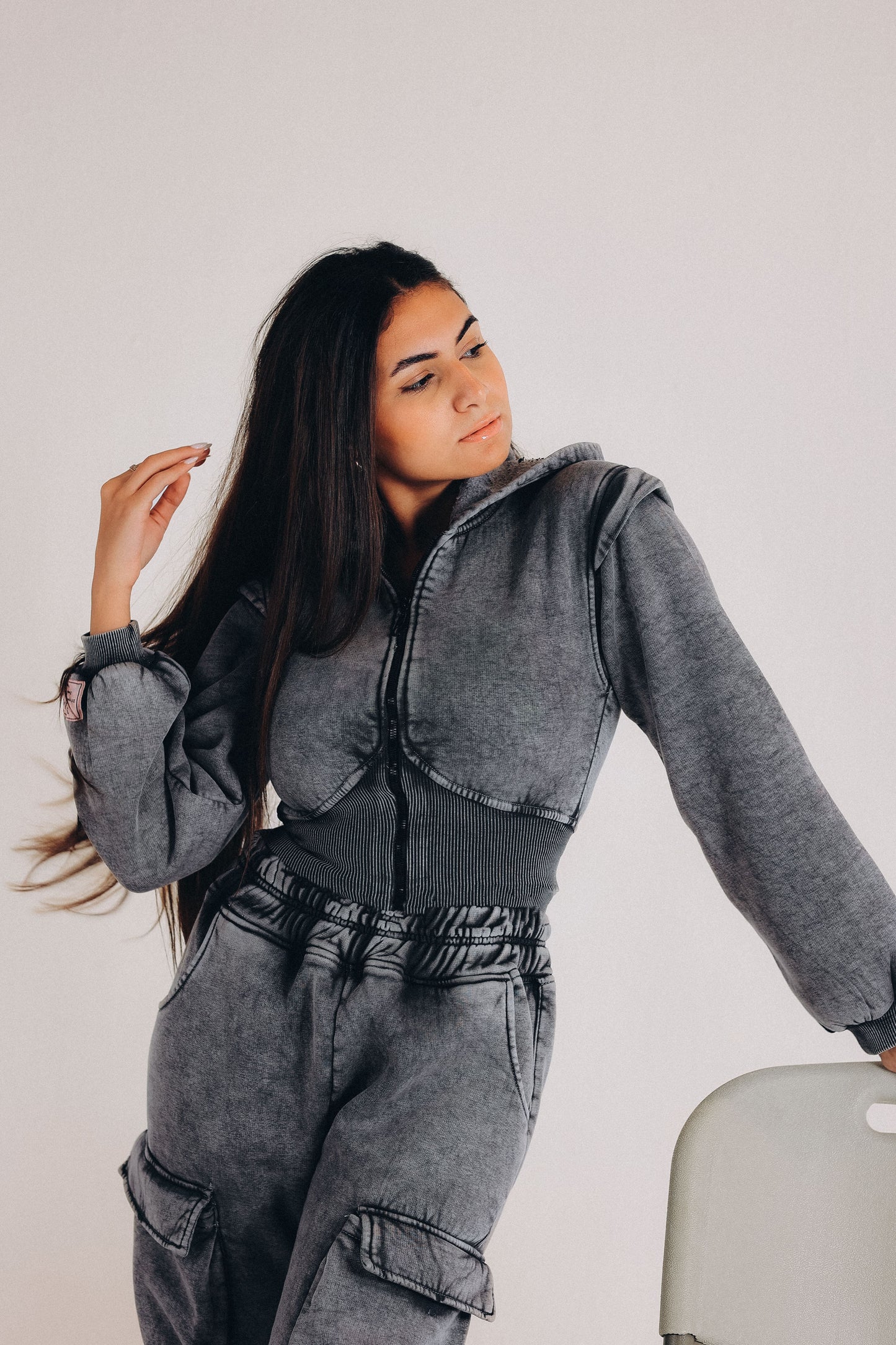 Yardaz Grey Cargo Set