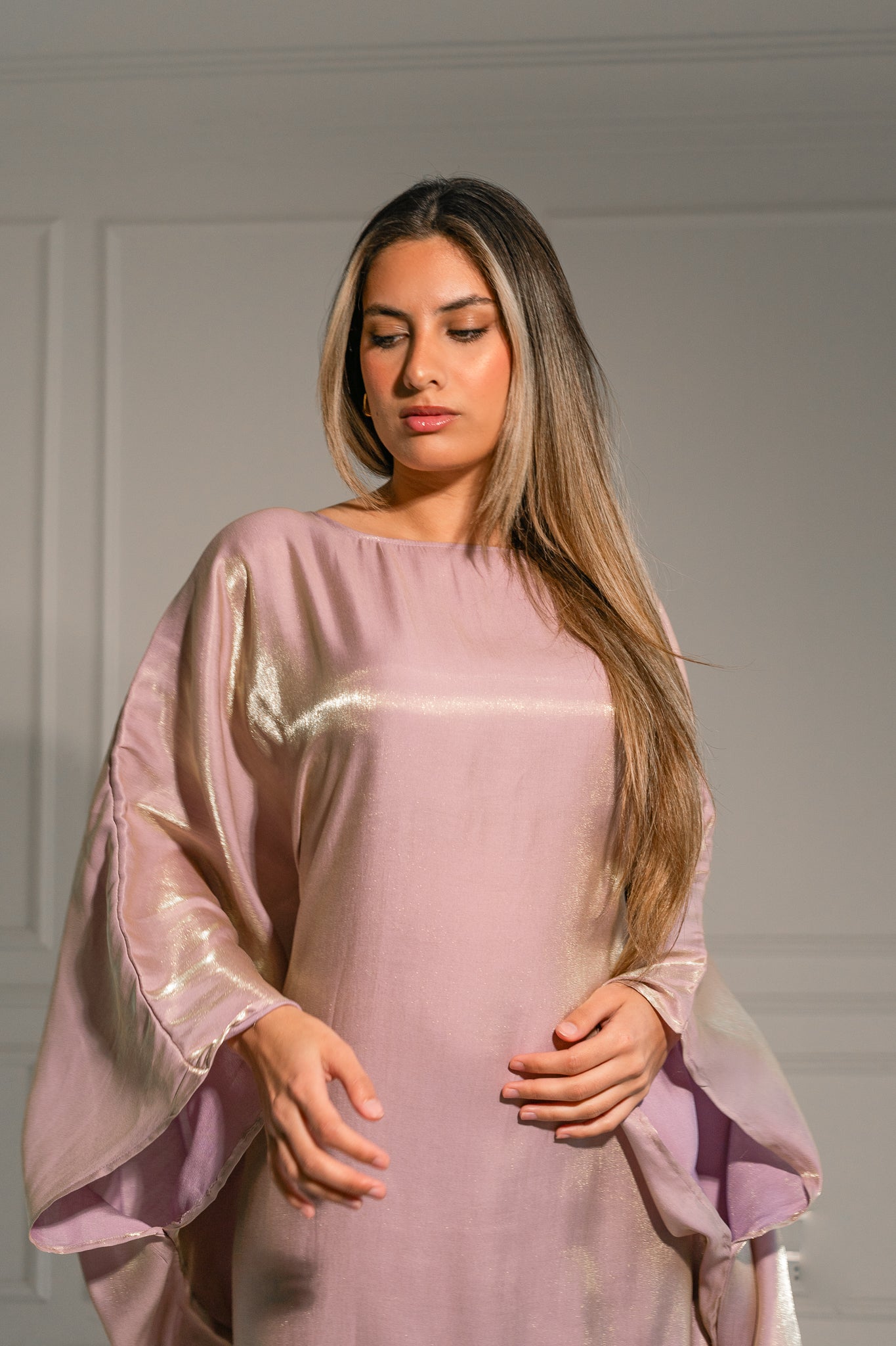 Cashmere Shimmer dress