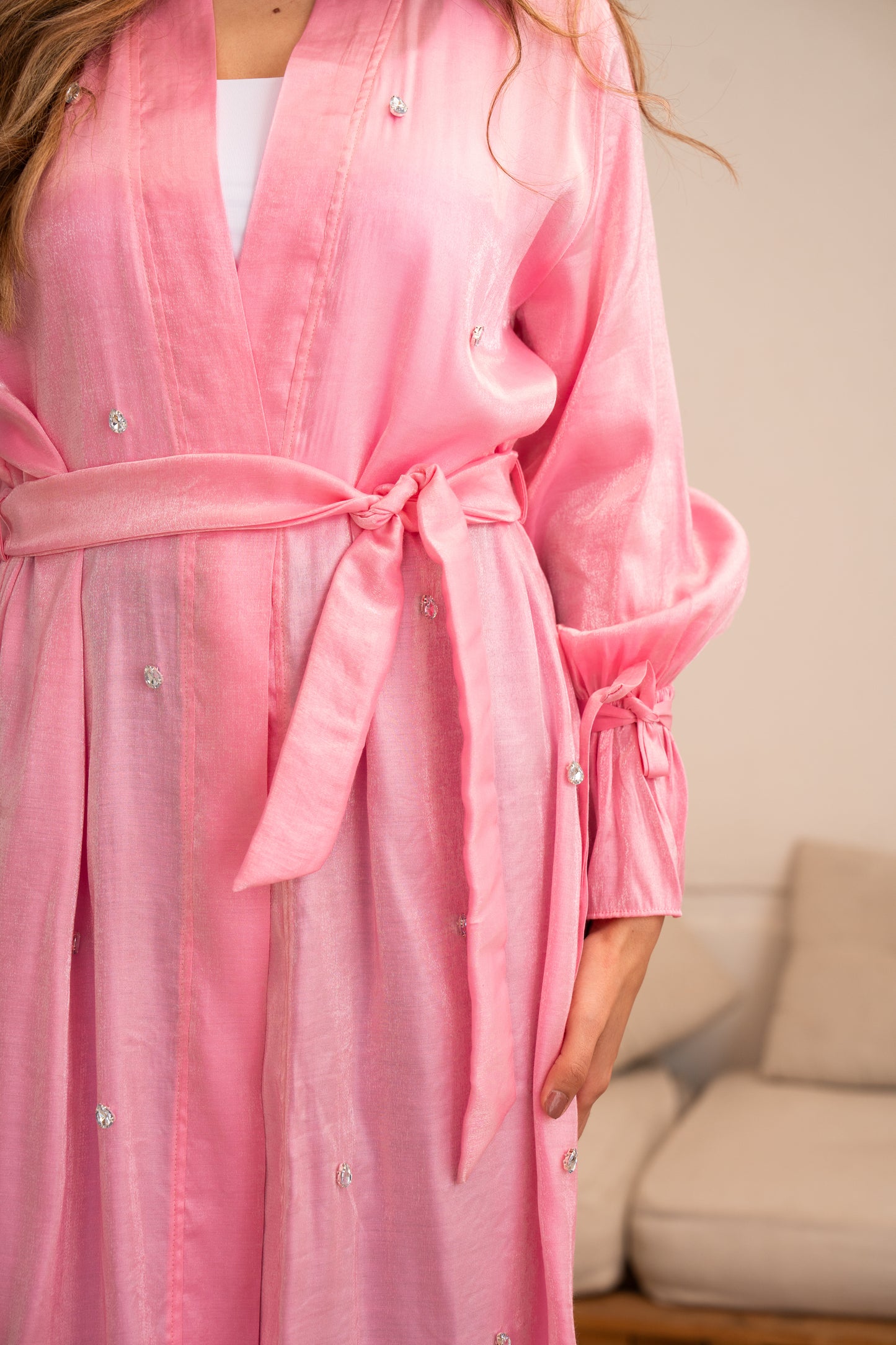 Dazzling Cardigan in Pink