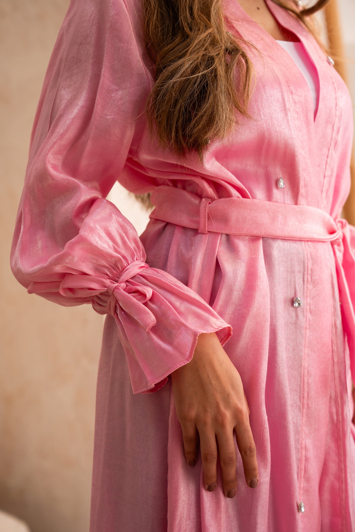 Dazzling Cardigan in Pink