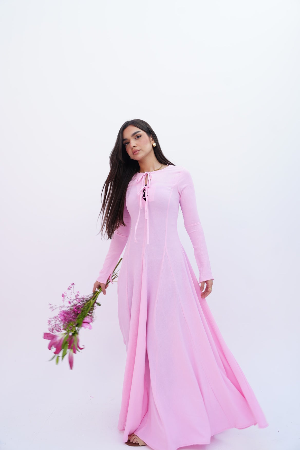 Valarya Dress in Pink