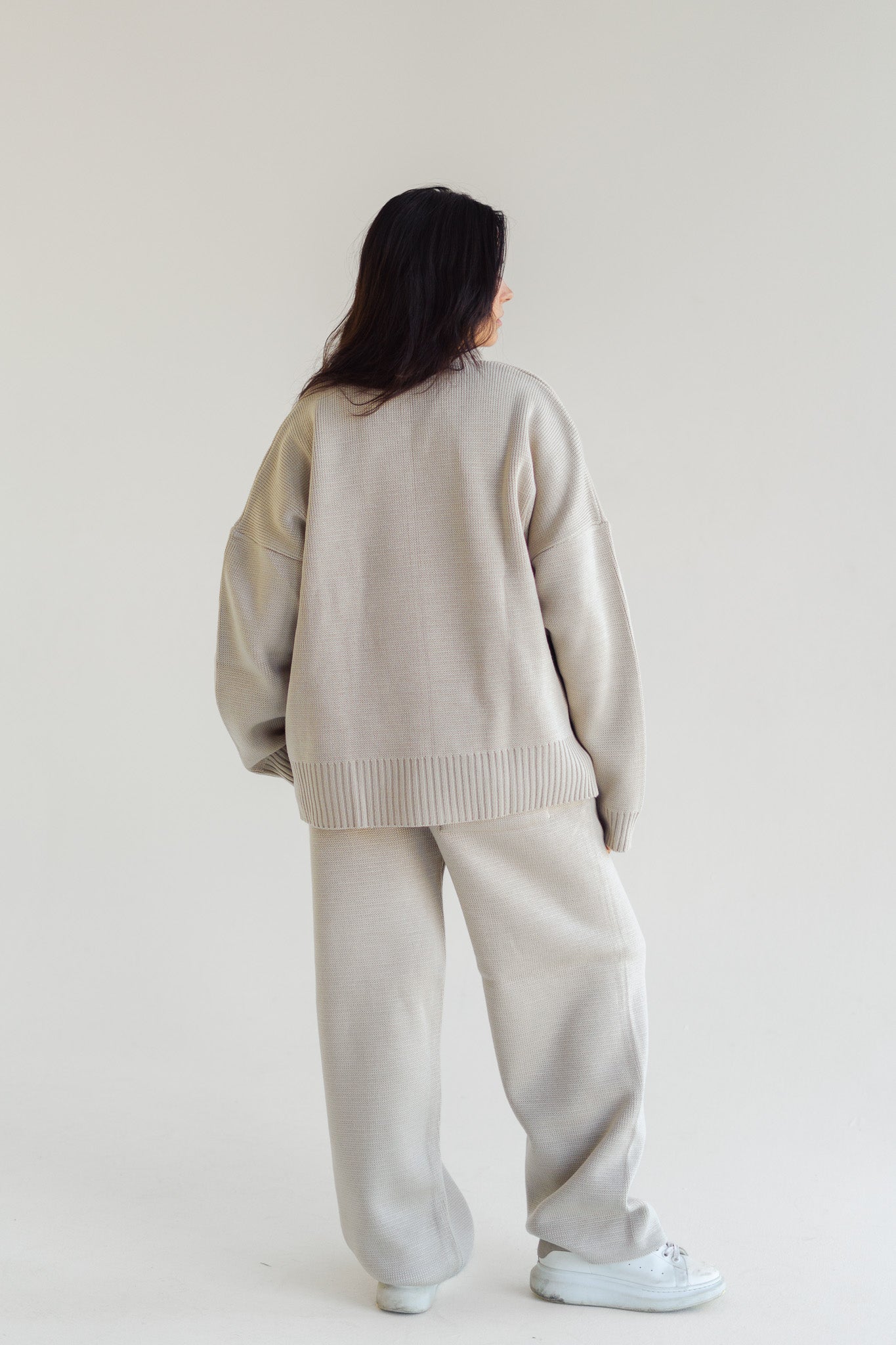 Yardaz knit set in Beige