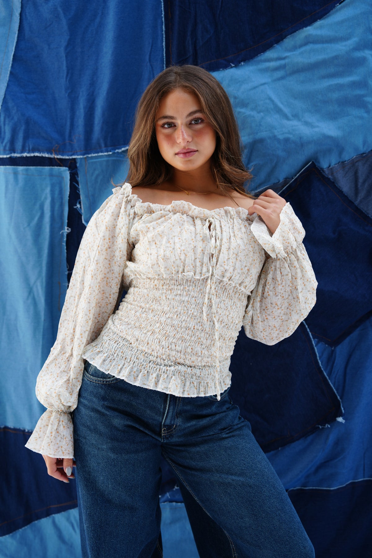 Daisy Blouse in Yellow