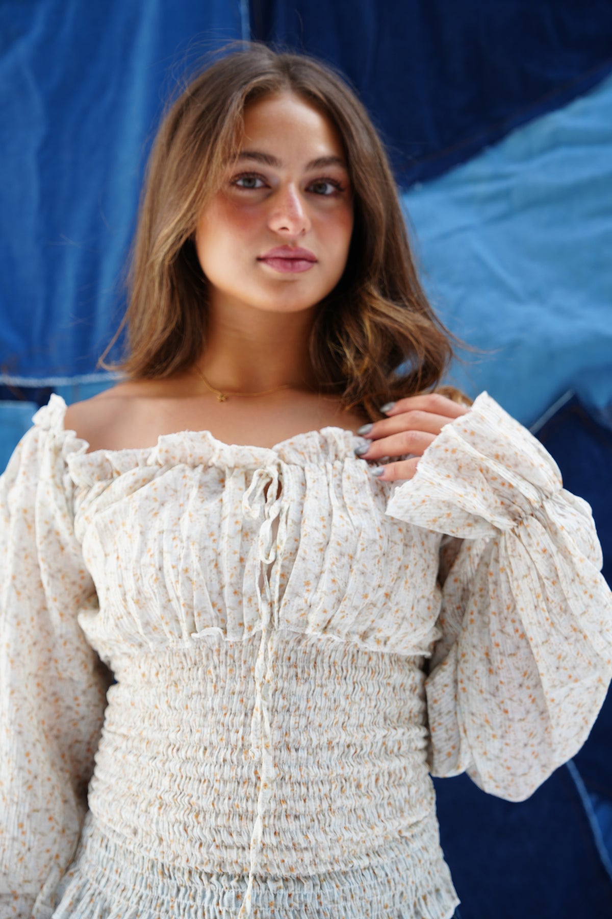 Daisy Blouse in Yellow