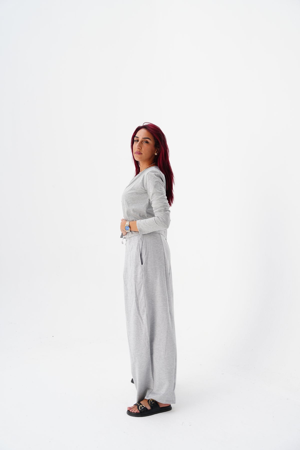 Balloon Comfy Set in Grey