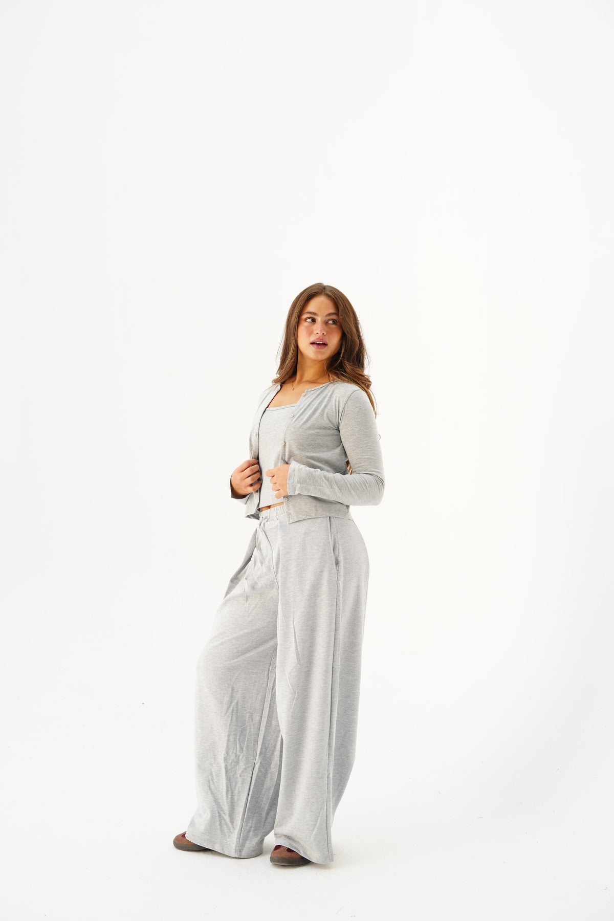 Balloon Comfy Set in Grey