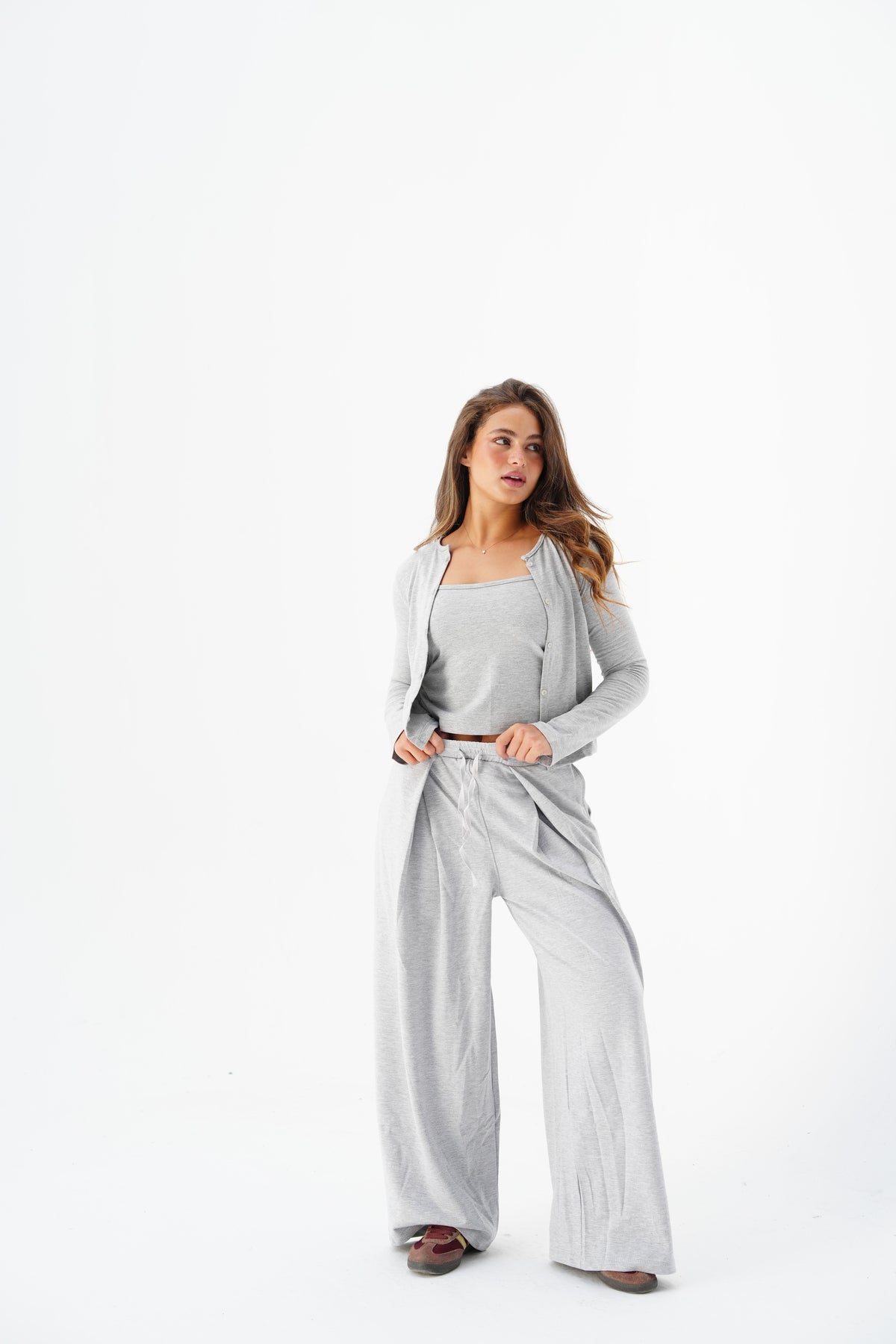 Balloon Pants In Grey