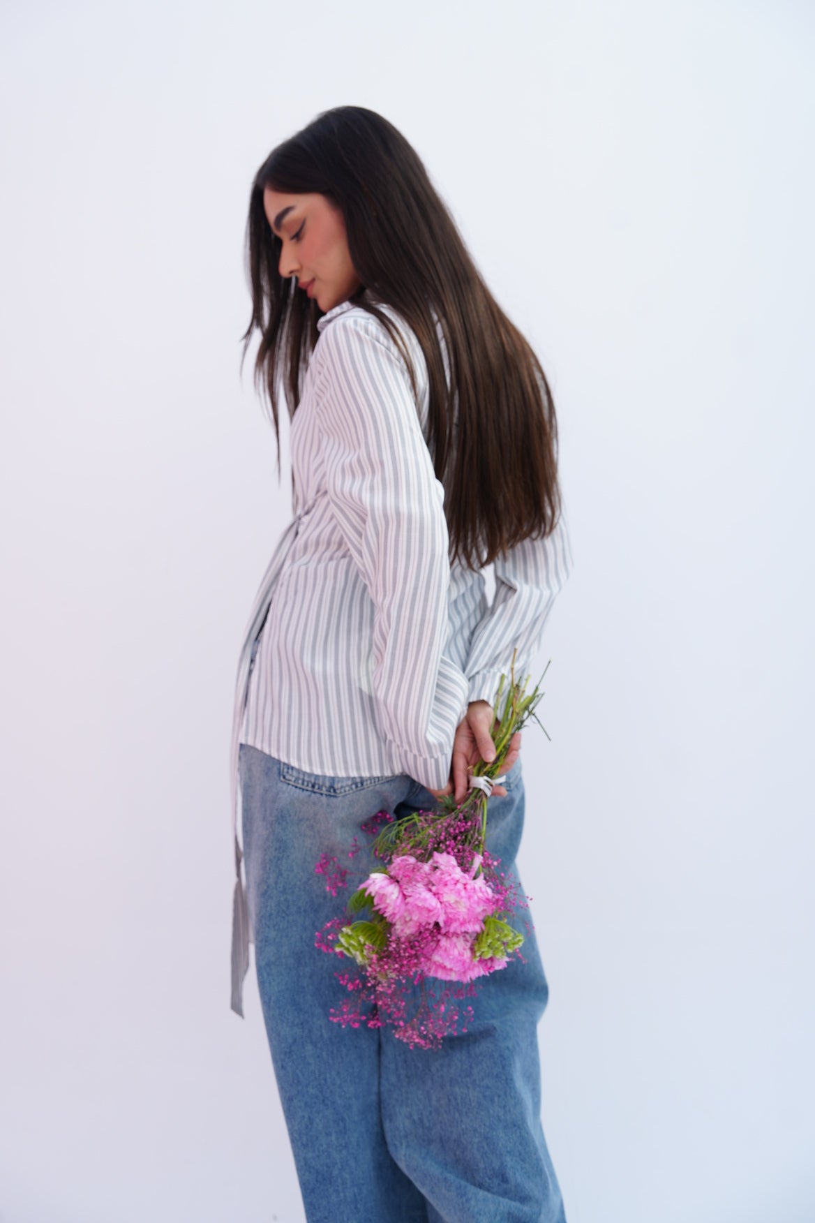 Blue Stripes Blouse
