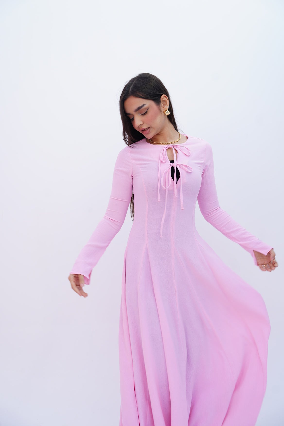 Valarya Dress in Pink