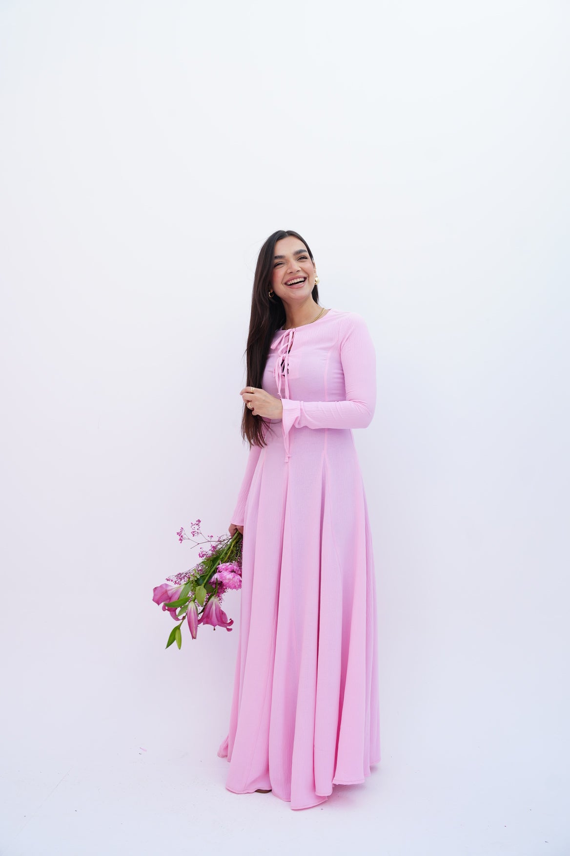 Valarya Dress in Pink