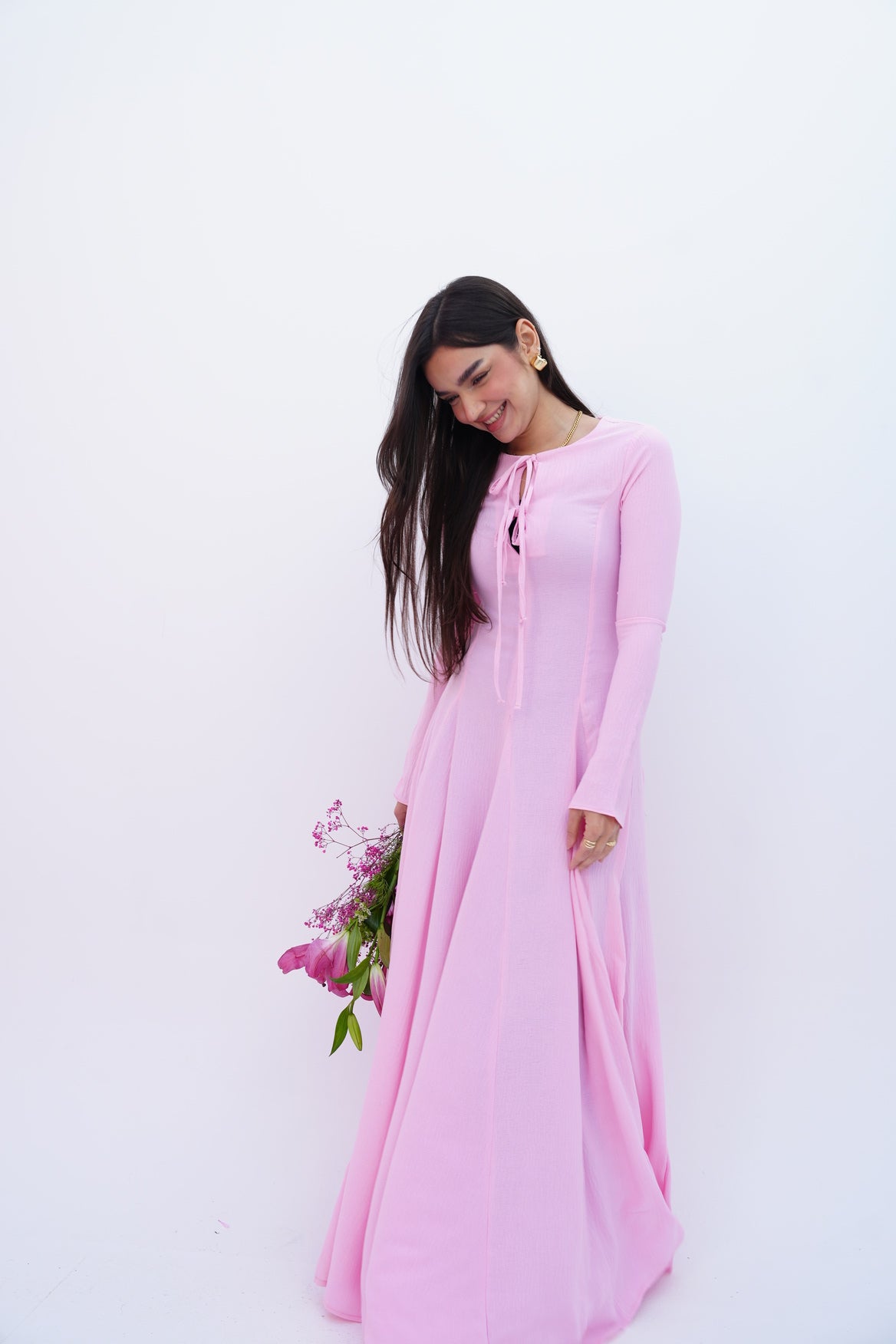 Valarya Dress in Pink
