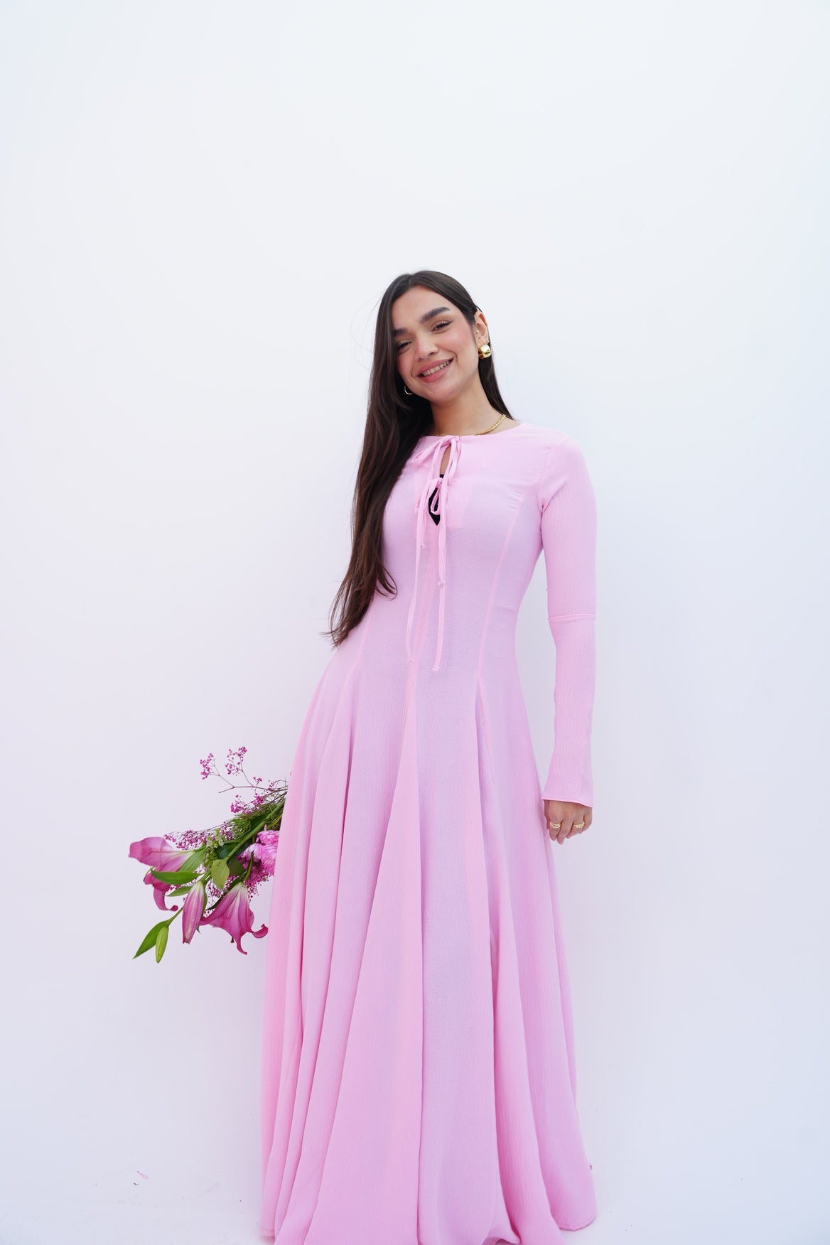 Valarya Dress in Pink