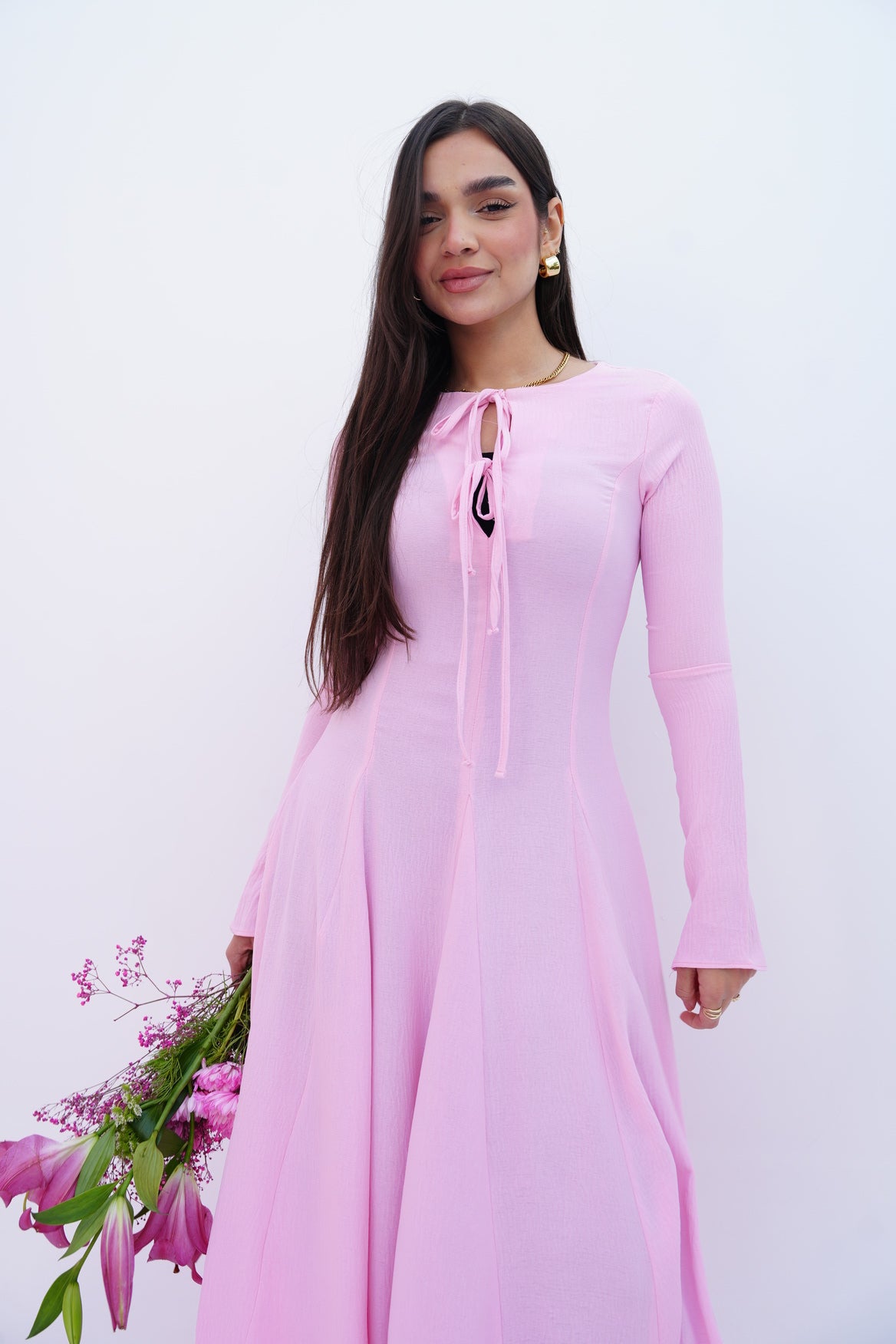 Valarya Dress in Pink
