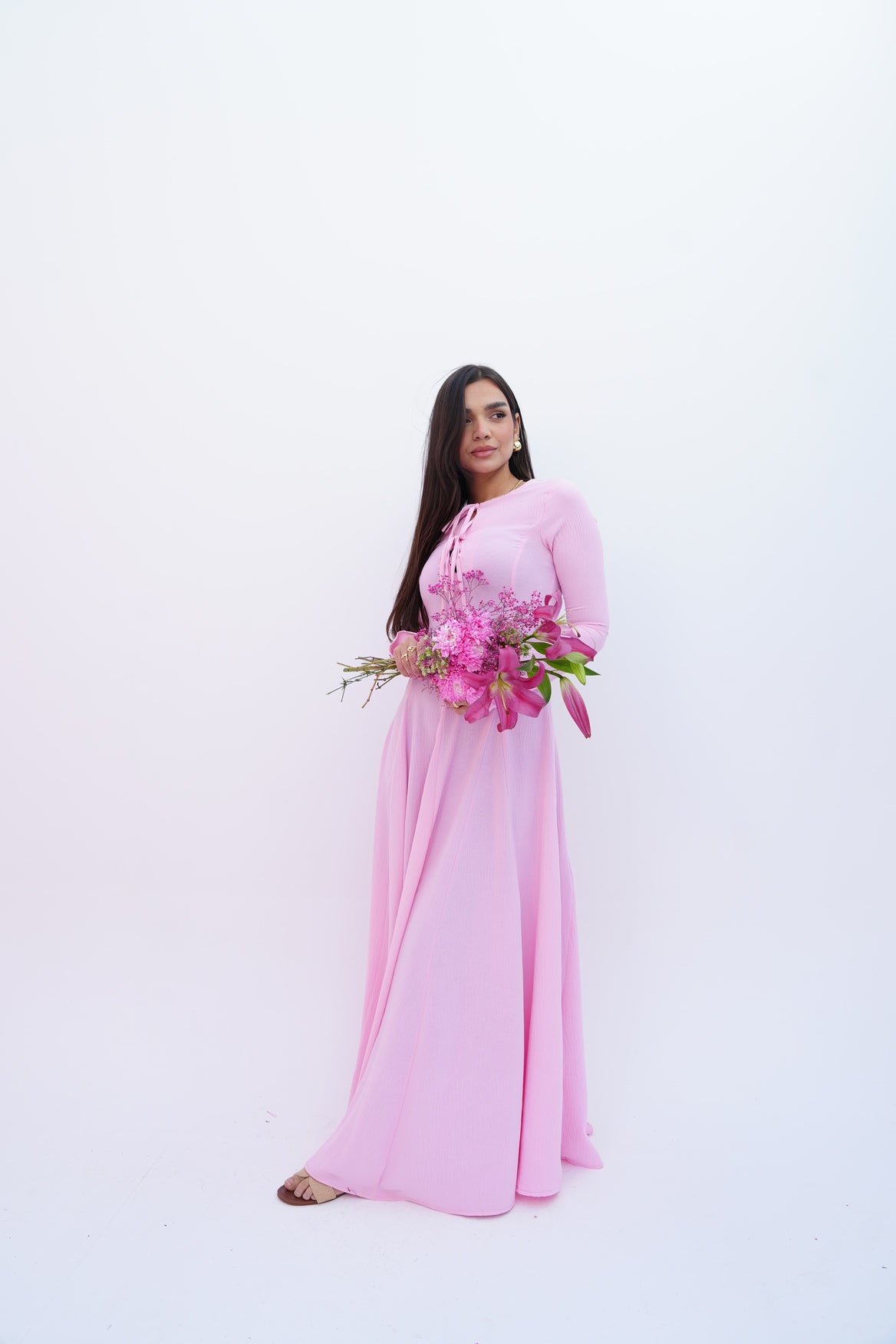 Valarya Dress in Pink