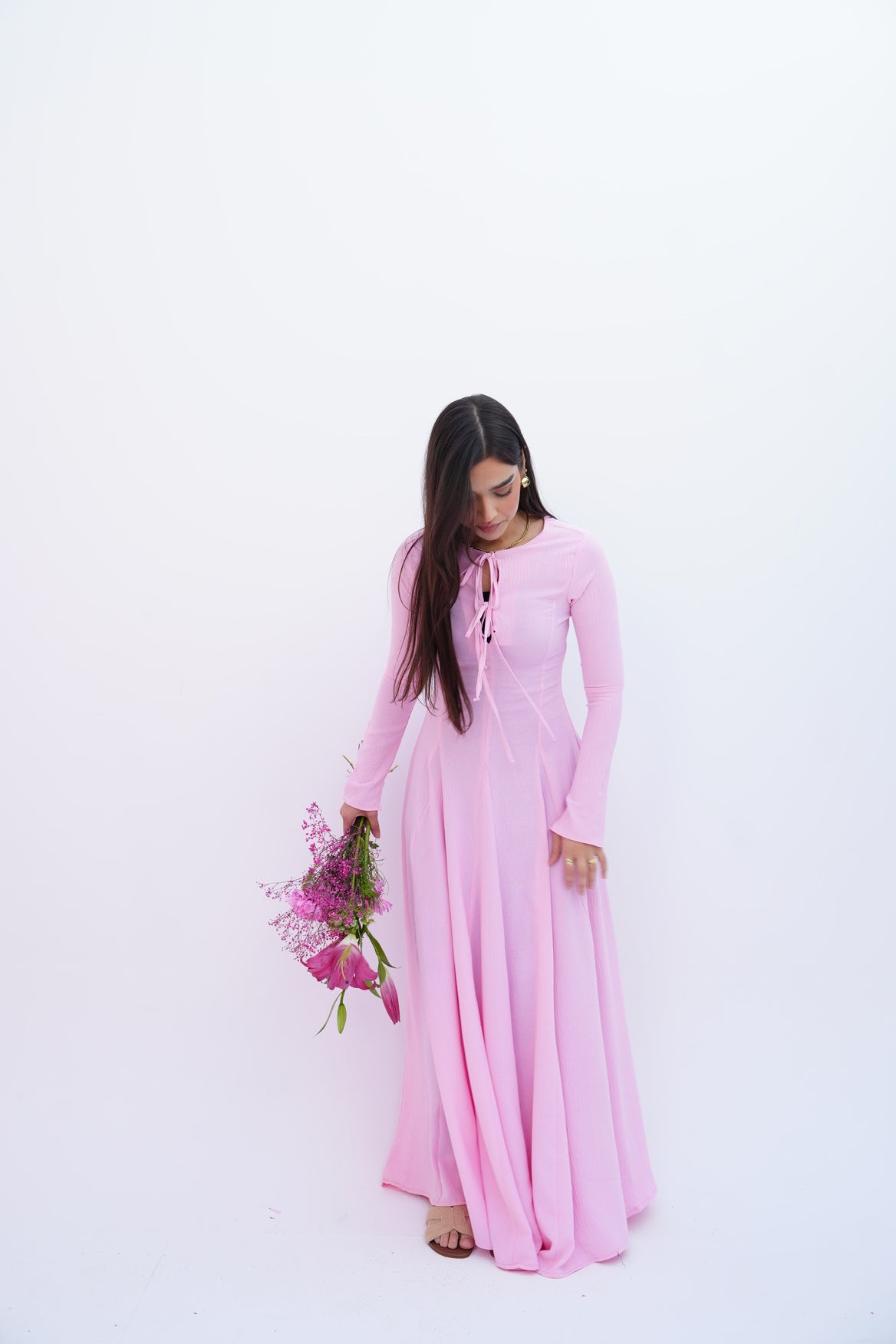 Valarya Dress in Pink