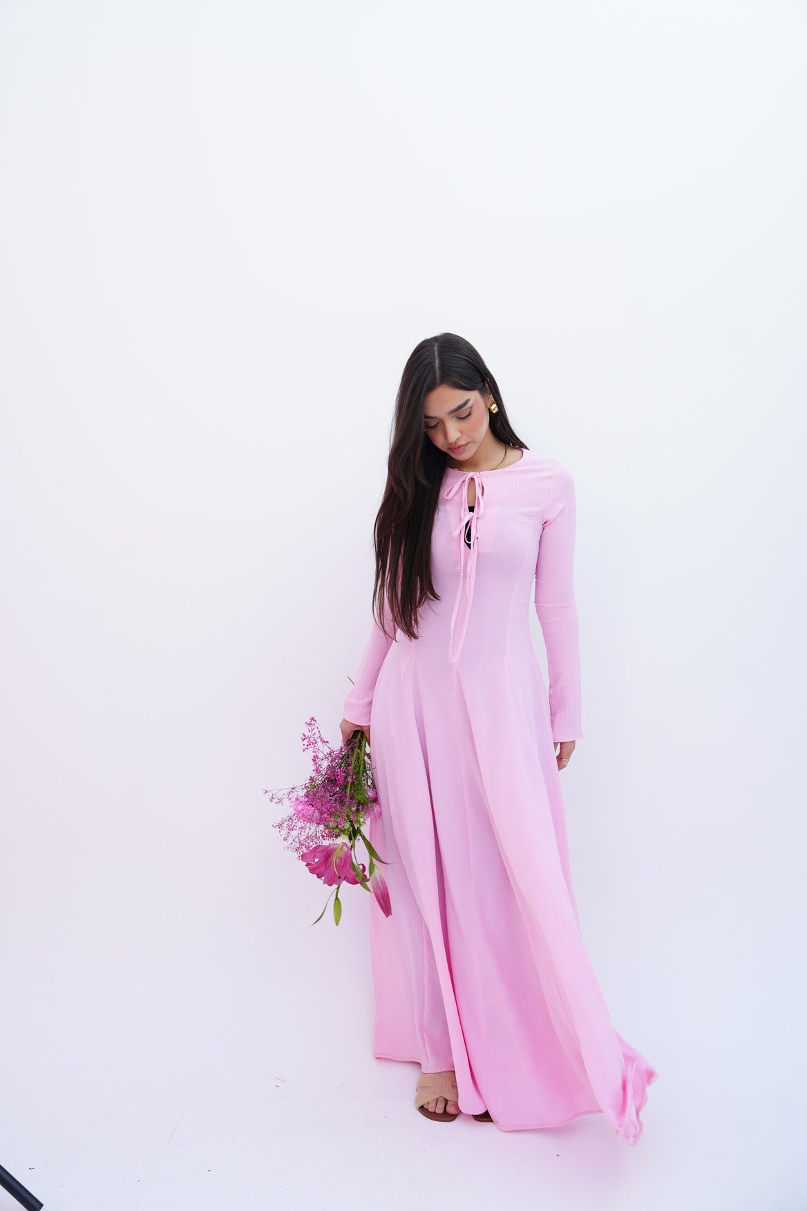 Valarya Dress in Pink