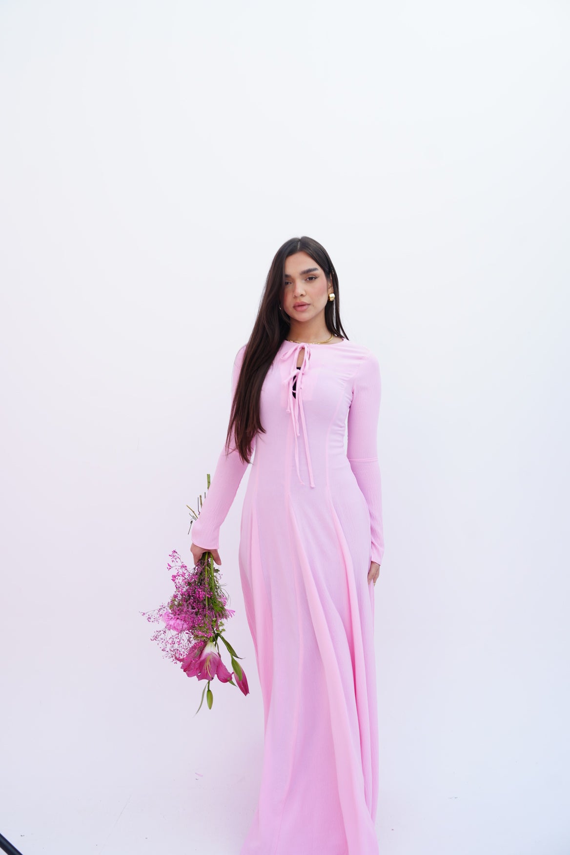 Valarya Dress in Pink
