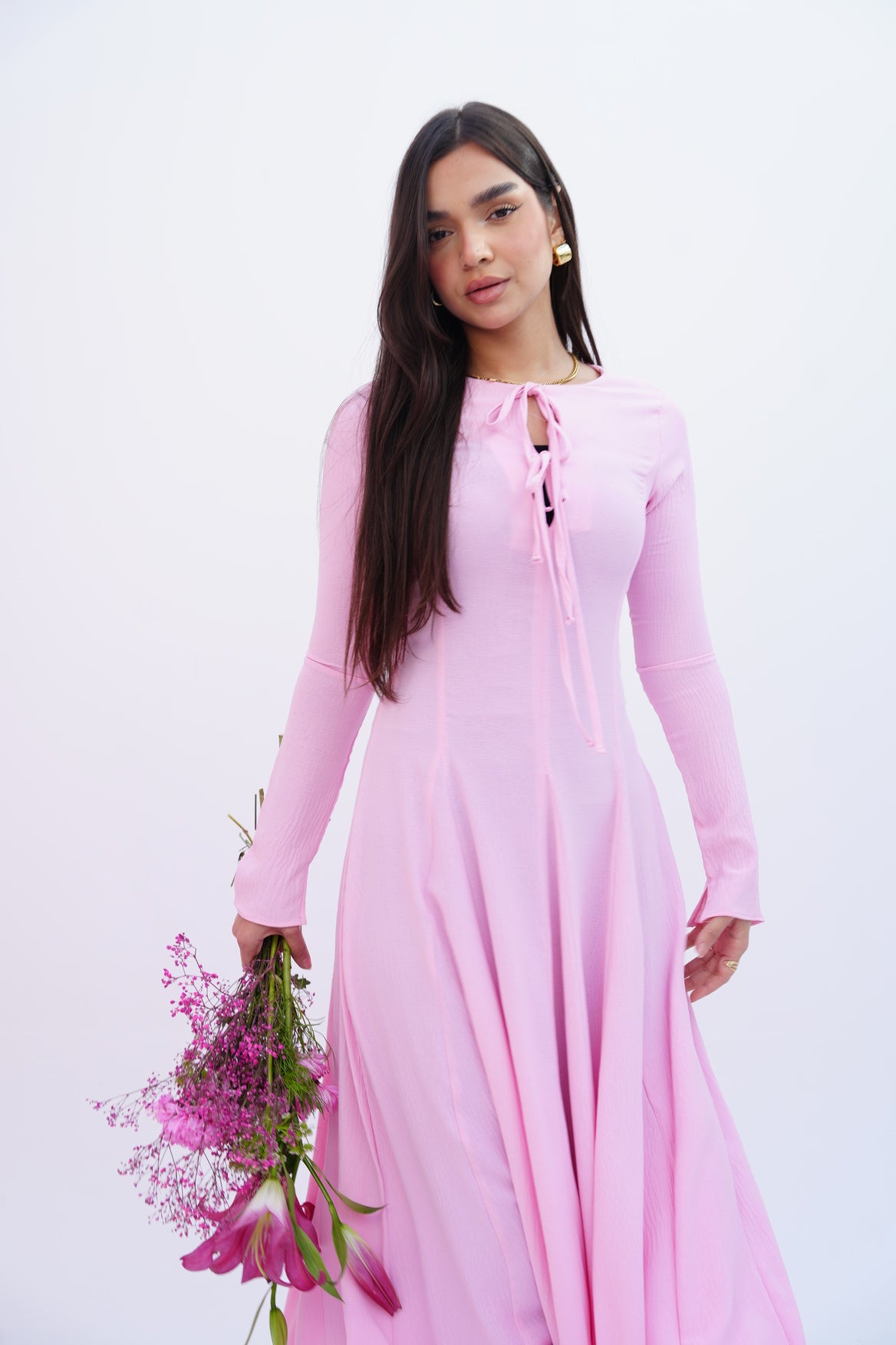 Valarya Dress in Pink