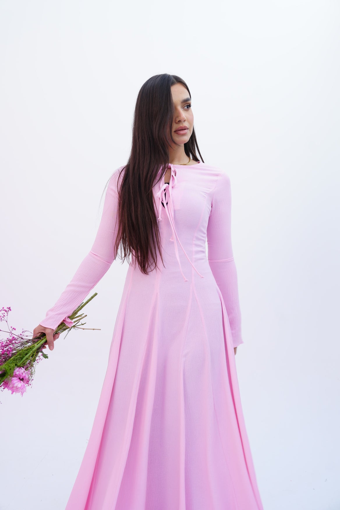 Valarya Dress in Pink