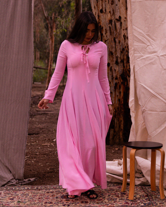 Valarya Dress in Pink